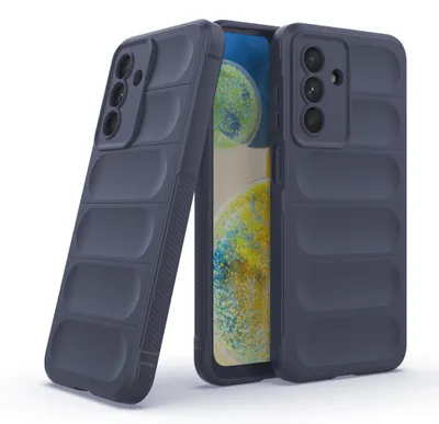 Produktbild von Handy Hülle für Samsung Galaxy A26 5G Grip Case Cover Schutzhülle Softgrip Farbe: Dunkelblau