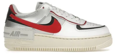 Obrázok produktu pre Nike Air Force 1 Shadow "White Silver Gym Red" Silver/Red, veľkosť: 44