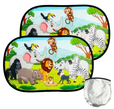 Immagine prodotto di Schermi parasole per auto, dimensioni 51x31 cm, con ventose