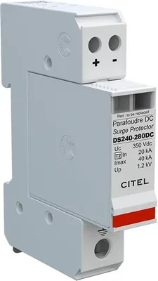 Produktbild von Solarmi DS240S-280DC Überspannungsableiter, 350Vdc, 50A, CE