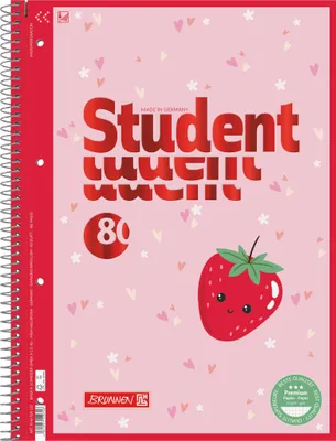 Produktbild von Collegeblock A4 Lin.28 90g Fruity Love
