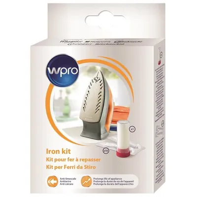 Zdjęcie produktu dla Wpro IRO011, Wkład przeciwskalujący do żelazka, 100 mm, 30 mm, 130 mm, 120 g, Pudełko