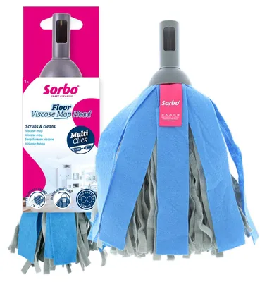 Produktbild von Sorbo Boden-Viskose-Moppbezug – Viskose-Wischmopp für Böden, mit Scheuerfläche g