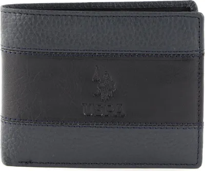 Immagine prodotto di U.S. POLO ASSN. Pelle portafoglio Horizontal Wallet with Coin and Flap Blue