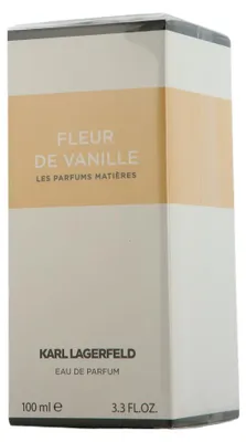 Image de Lagerfeld Fleur de Vanille, collection Les Parfums Matières, Eau de Parfum, vaporisateur (100 ml)