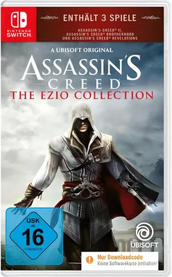 Produktbild von ak tronic Software & Services Assassin's Creed The Ezio Collection, Nintendo Switch, M (Reif), Code in einer Box