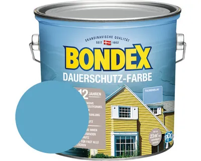 Produktbild von BONDEX Holzfarbe-Dauerschutzfarbe taubenblau 2,5 L