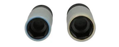 Produktbild von KS Tools 515.0989, Steckschlüssel-Satz, 1/2", 2 Kopf/Köpfe, Chrom-Molybdän-Stahl, ISO 1174, DIN 3121, 404 g