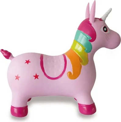 Produktbild von JAMARA Hüpftier mit Pumpe Einhorn Rosa
