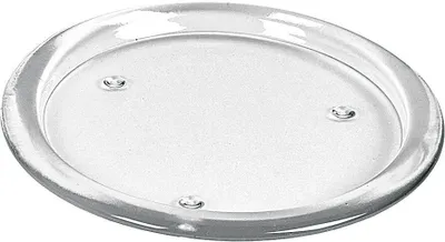 Produktbild von SANDRA RICH, KERZENTELLER ca 19cm. "CANDLE MOOD round plate–clear"