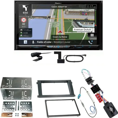 Produktbild von Pioneer AVIC-Z930DAB USB Navigation DAB+ Einbauset für Porsche Cayenne bis 2006