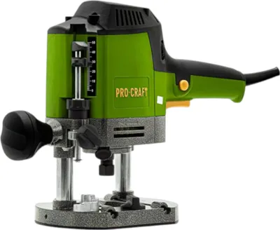 Image de Défonceuse Procraft POB1200H 1200 watts 6,0 / 8,0 mm jusqu'à 30 000 tr/min