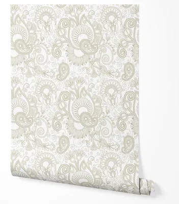 Obrázek produktu pro Vliesová tapeta paisley elegantní ornament klasika obývák 2x2,5 béžová