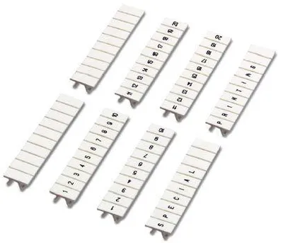 Produktbild von Phoenix Contact 1050020:0001 - Anschlussblockmarker - 10 Stück(e) - Polymer - Weiß - -40 - 100 °C - V2