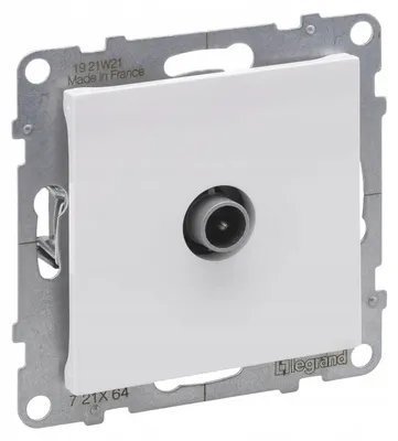 Produktbild von Legrand Suno TV Antennendose Enddose Weiß