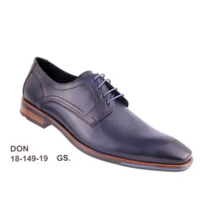 Produktbild von LLOYD DON Herrenschuhe - elegante Halbschuhe - Schnürschuhe blau NEU
