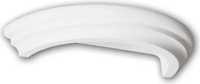 Produktbild von PROFHOME 115300 Halbsäulen Ring Säule Zierelement dekoratives Element