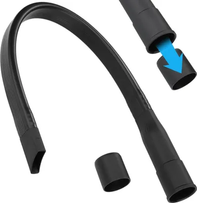 Produktbild von Lange Flexible Fugendüse Staubsauger, 65cm Universal Staubsauger Fugendüse mit 35/32mm Anschluss für alle Miele Staubsauger AEG Siemens, Samsung Philips Bosch (Schwarz)