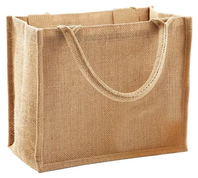 Obrázok produktu pre Westford Mill jutová taška / jutová mini darčeková taška, 6 litrov FK972 (jednotná veľkosť) (prírodná)
