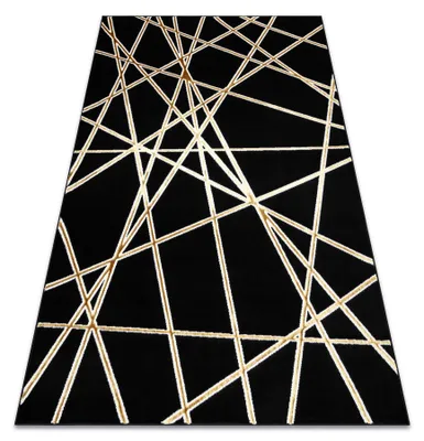 Imagen del producto de Alfombra ALLURE 1964 Geométrica - Estructural, elegante, glamurosa / oro 140x190 cm