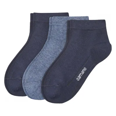 Produktbild von CAMANO Kinder Socken CA-Soft Shorty 3er Pack 04 navy 31-34