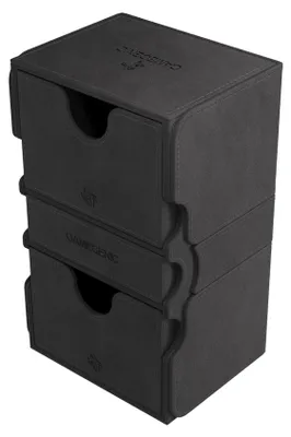 Karten-Aufbewahrungsbox XL, 200+ Karten, schwarz, Nexofyber+