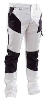 Immagine prodotto di pantalone da lavoro stretch bianco/grigio tg. l (52-54)