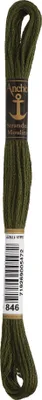 Produktbild von Anchor Sticktwist 4635000-00846 moor Stickgarn, 100 % Baumwolle