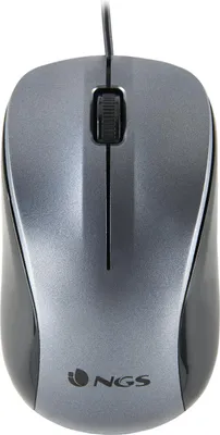 Produktbild von NGS CREW, Beidhändig, Optisch, USB Typ-A, 1200 DPI, Grau