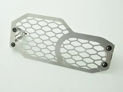 Image de ZIEGER Protège-phares compatible avec BMW F 800 GS argent