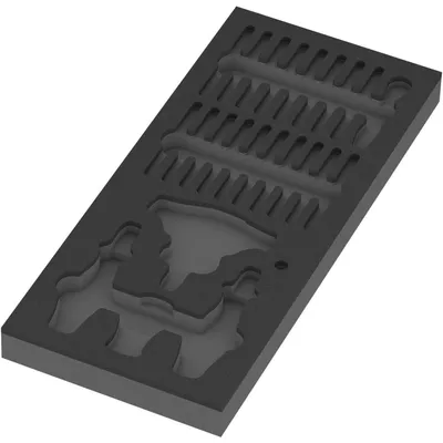 Produktbild von 9852 Schaumstoffeinlage für Kraftform Kompakt Ratschen-Set 1, leer