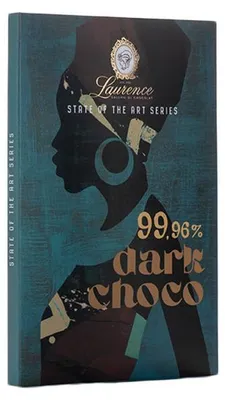 Produktbild von Dunkle Schokolade mit 99,6% Kakao Laurence, 80 g