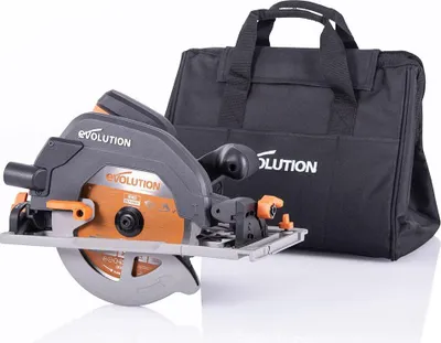 Produktbild von Evolution R185CCSX+ Profi-Elektro-Handkreissäge, 1600 Watt, 64 mm Schnitttiefe