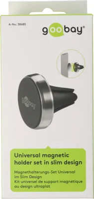 Produktbild von Universal Smartphone Magnethalterungs-Set - für eine einfache und sichere Befestigung im Fahrzeug