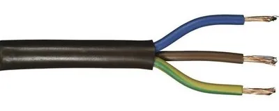 Produktbild von Schlauchleitung H05VV-F 3 x 1,5 - 10 Meter, braun