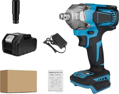 Obrázek produktu pro Rázový utahovák, krouticí moment 1200 N-m, bezkartáčový motor, B, EU