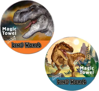 Image de Serviette magique Dino World