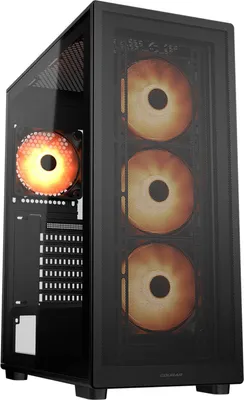 Produktbild von Cougar MX220 RGB Mid Tower Gehäuse Schwarz ATX Micro ATX Mini ITX