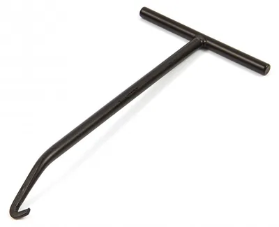 Immagine prodotto di Gancio a molla di scarico, a T, estrattore per moto, strumento montaggio dei freni, per scooter, ciclomotori, trampolini, 140 mm Hbm
