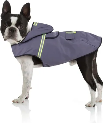 Obrázok produktu pre Bella Balu Dog Raincoat Nepremokavý kabát pre psov s kapucňou