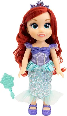 Zdjęcie produktu dla Disney Ariel Mała Syrenka "Moja przyjaciółka Ariel" - Lalka - 38 cm