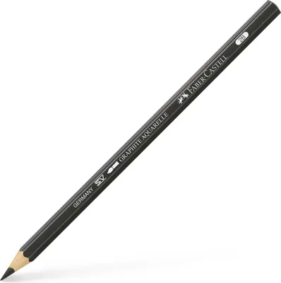 Produktbild von FABER-CASTELL Bleistift GRAPHITE AQUARELLE Härtegrad: 2B