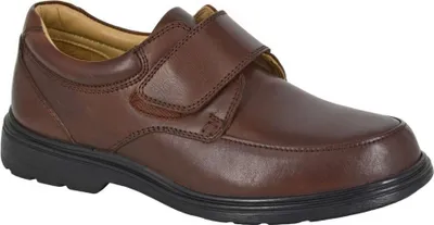 Image de Roamers - Chaussures formelles pour hommes, cuir DF4575 (43 EU) (Marron)