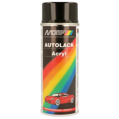 Produktbild von Motip Kompaktfarbe schwarz metallic 400ml 51022
