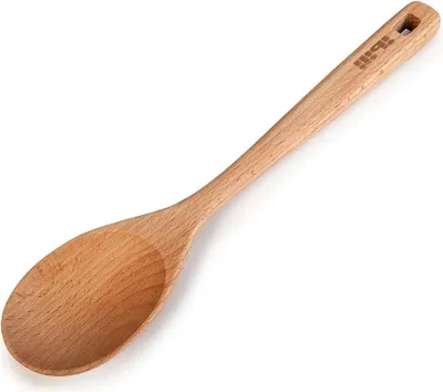 Produktbild von Ibili Runder Holzlöffel 25 Cm Golden  Golden One Size