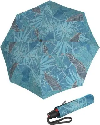 Zdjęcie produktu dla Knirps KNIRPS T.200 Medium Duomatic Monstera – elegancki, w pełni automatyczny parasol