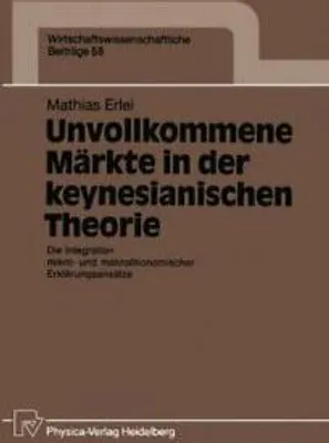 Immagine prodotto di Unvollkommene Märkte in der keynesianischen Theorie