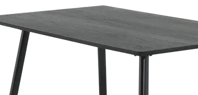 Produktbild von Esstisch Emporio 2 dunkle Holzoptik & Schwarz - ca. 120 x 70 cm