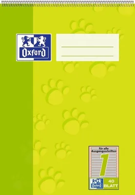 Produktbild von Spiralschulblock A5 40 Blatt 70g/qm Lineatur 1 Packung mit 10 Stück