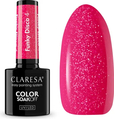 Produktbild von Claresa Soak Off UV/LED Funky Disco Gel-Nagellack 4,5 g